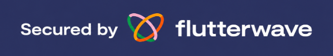 Secured with Flutterwave