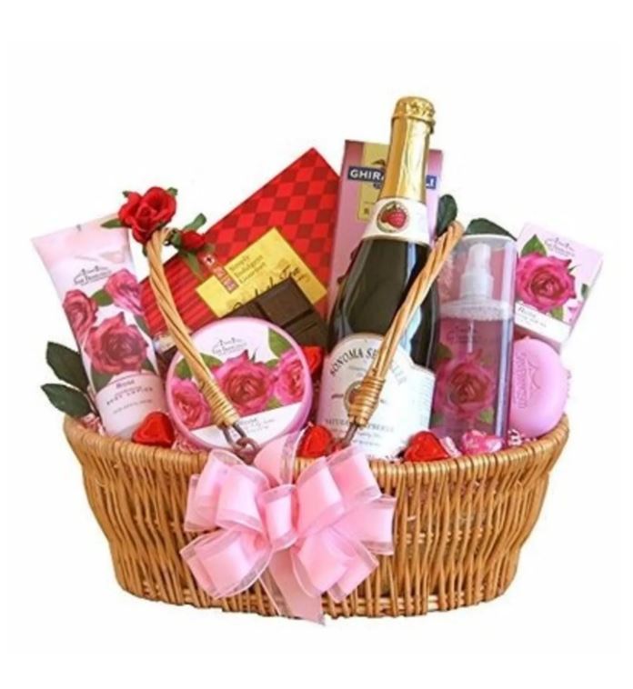Sparkling Hamper Spa Gift Basket